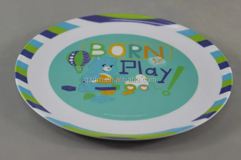 20cm Melamine Baby Plate Snacks plate For LFGB
