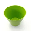 Eco-friendly low price with good quality bamboo fiber flower pot for planting