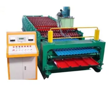 sheet metal roofing rollforming corrugation machinery larger roll machine