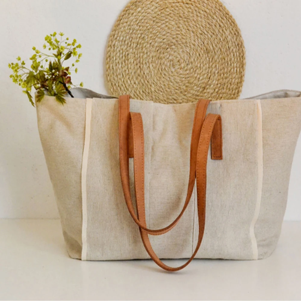 Wholesale Recyclable Ecofriendly Fabric Linen 2018 Handbag Jute Tote