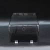 NAXILAI Acrylic Shoe Box Stackable Sneaker Display Case Acrylic Shoe Box Drop Front Boxes