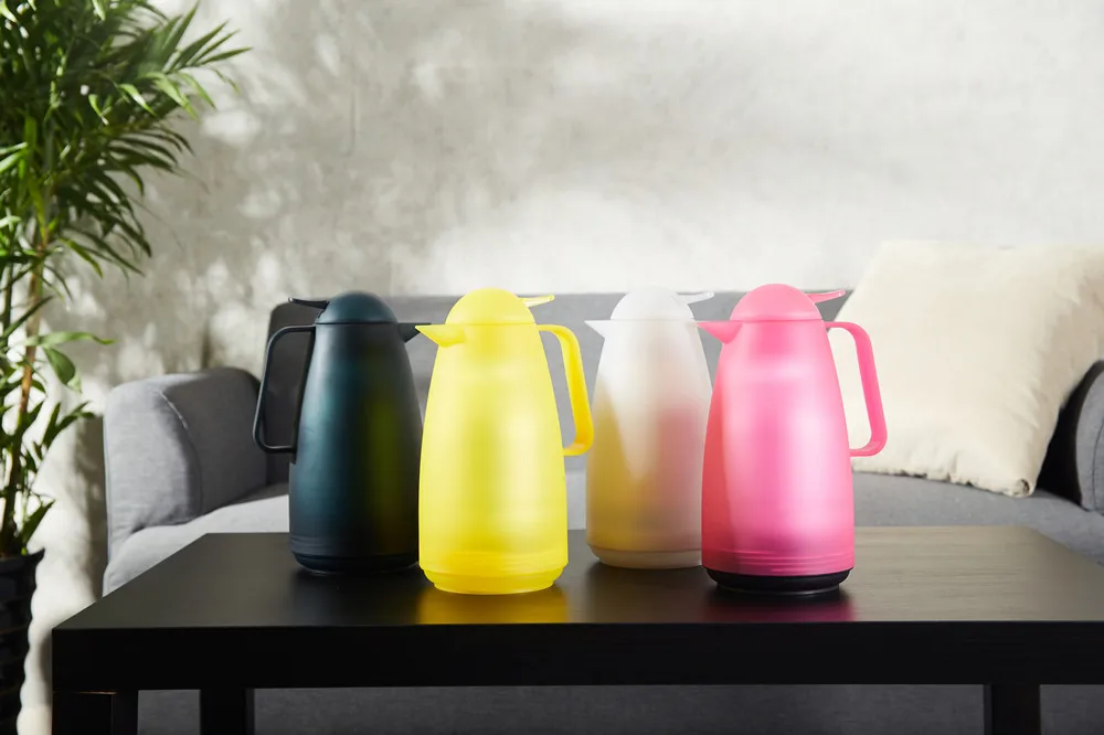 2023 New Invention Plastic Thermos Tea Glass Refill Vacuum Flask Bottle