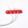 Wholesale TPR China Red cheap customized logo bulk promotional gifts cable guide