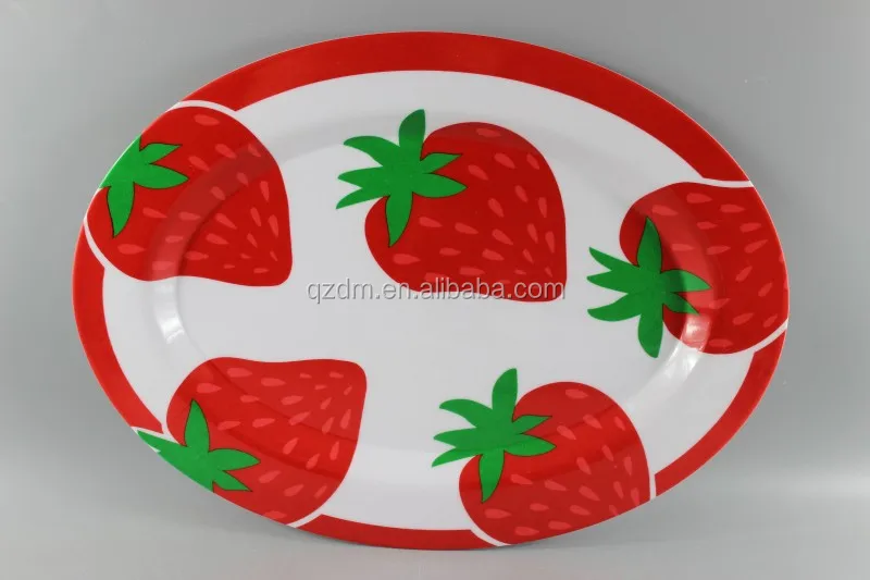 Oval 14"Melamine Dinner Plate