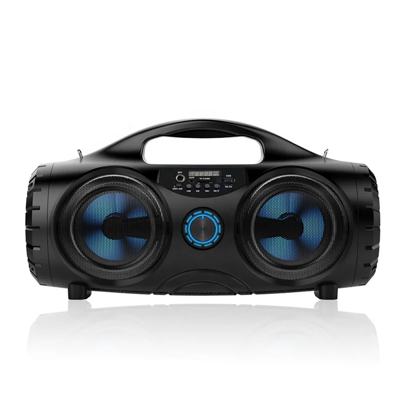 portable wireless bluetooth LED speaker with colorful lighting - ANKUX.COM