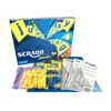 Educational custom puzzle learn English toys foldable board game printing and box manufacturer