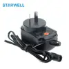 ROHS CE approved 12w interchangeable DC jacks wall charger power adapter