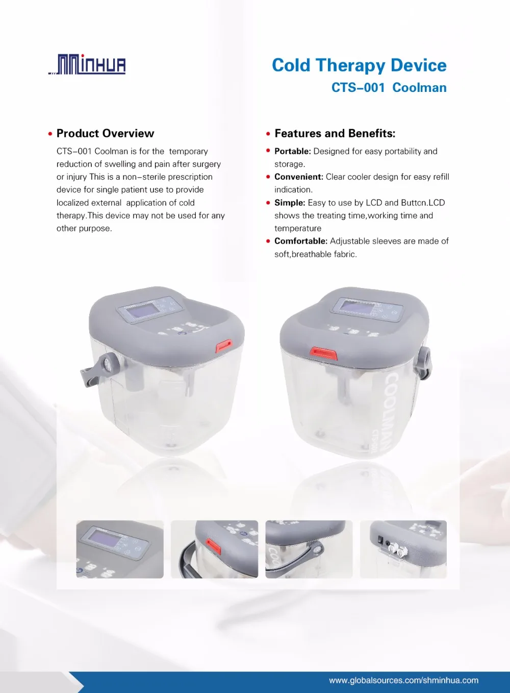 Cold Compression Therapy System,For Pain Relief And Relax,Better Way To