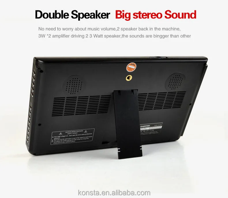 10" Portable 1080p Dc 12v Digital Oem/odm Multifunctional Car Tv Set