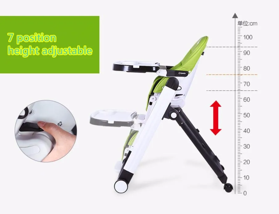 2018 New Style Baby High Chair Multifunctional Chair Feeding And