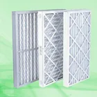 Cardboard Frame Pleated Panel Air Filter Folding Primary Air Filter G4