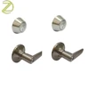 NC machining door knob handle stainless steel handle knob with polished and chrome plated