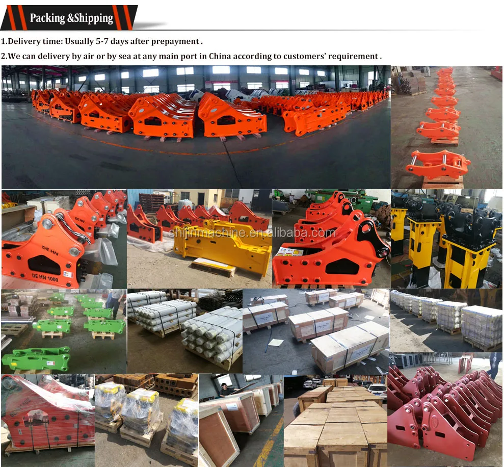 Soosan SB43 hydraulic breaker for mini excavator