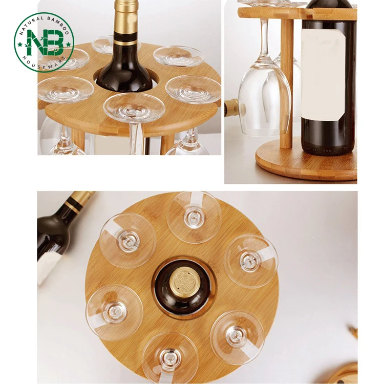 Wine Bottle Holder Wine Glass Rack Bamboo Wine Tabletop Display Buy Bamboo Wine Rack,Wine