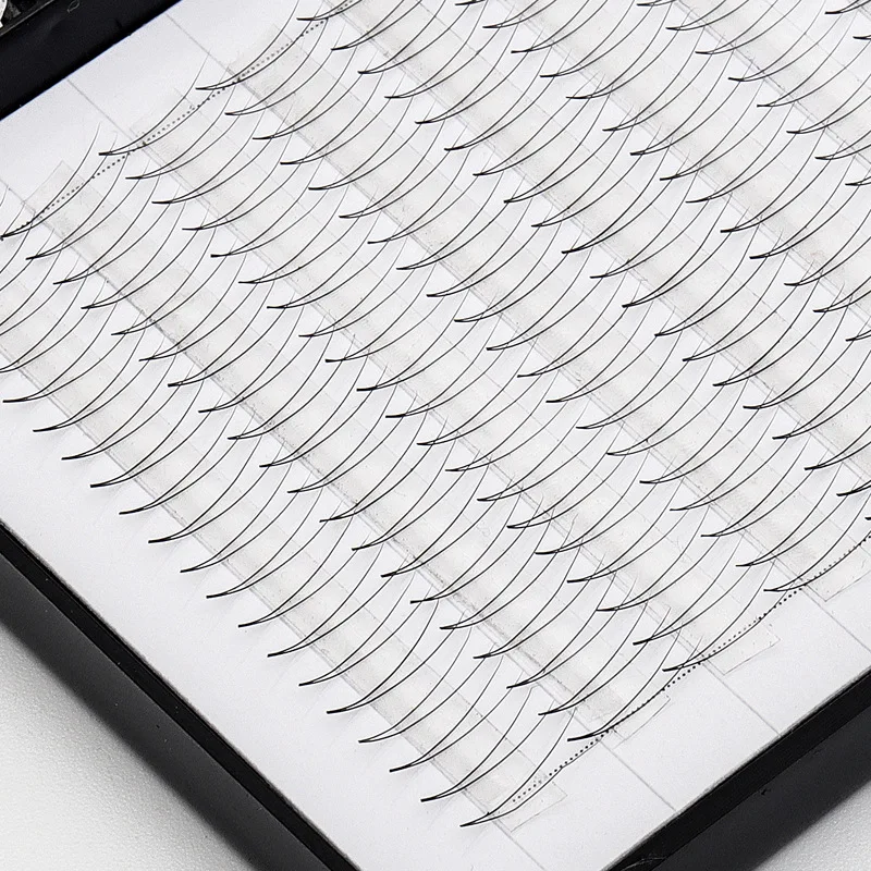 New Arrival Wholesale Beauty Supply Russian Volume Lashes Pre Made Fans 3D 5D Short Stem made in China