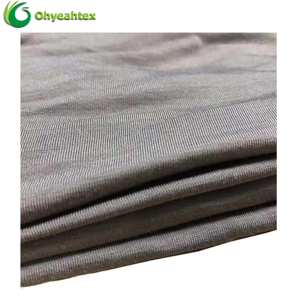 Bamboo Viscose Bamboo Spandex Fabric For Baby Clothes Buy Bamboo Spandex Fabric