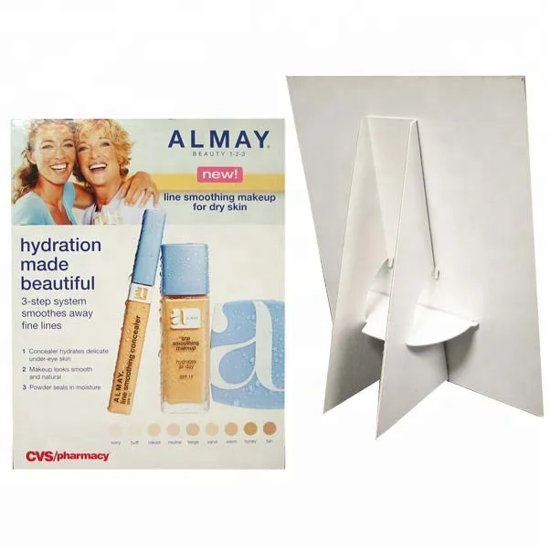 Custom Printed A4 Paper Pharmacy Advertising Sign Table Top