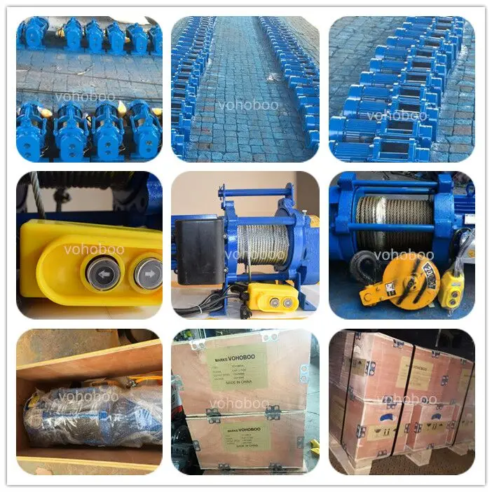 single phase electric winch
