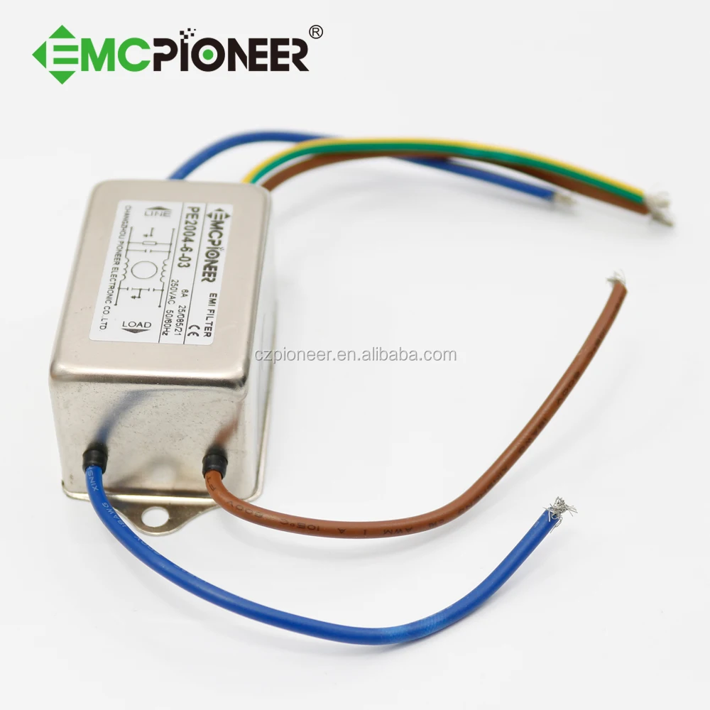output 5A AC three phase noise power emi noise filter for inverter Filters