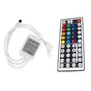 LED Strip Lights 2 Ports 44-Key 4-pin Output IR Remote Controller +RGB Control Box for 3528 5050 RGB LED Strip Light Decoration