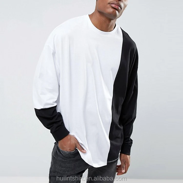 men's long sleeve crew neck t shirts