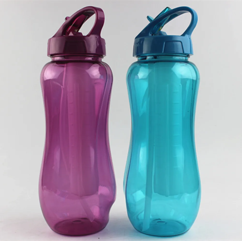 1 L Sports Eau Bouteille BPA Libre étanche en plastique réutilisables Drinking Bottles