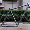 Customized Ti MTB bike frame with rack mount titanium mountain bicycle frame with disc brake XACD Ti MTB bike frame with 68mmBSA