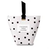 Hot stamping logo handkerchief white dot custom paper bag gift