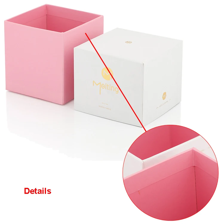 Small Custom Cardboard Packaging Lid And Base Bottom Two Piece Paper ...