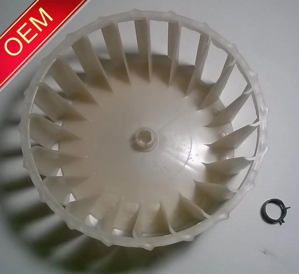 NEW 3-3836 312913 DRYER BLOWER WHEEL AND CENTER CLAMP FITS MAYTAG