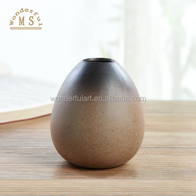 High quality mini ceramic vase flower vase table decoration thin neck vase,living room desktop vase,home interior classical vase