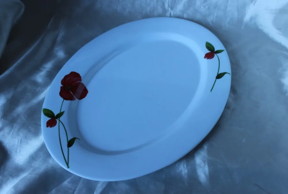 14inch melamine fruit salad plate