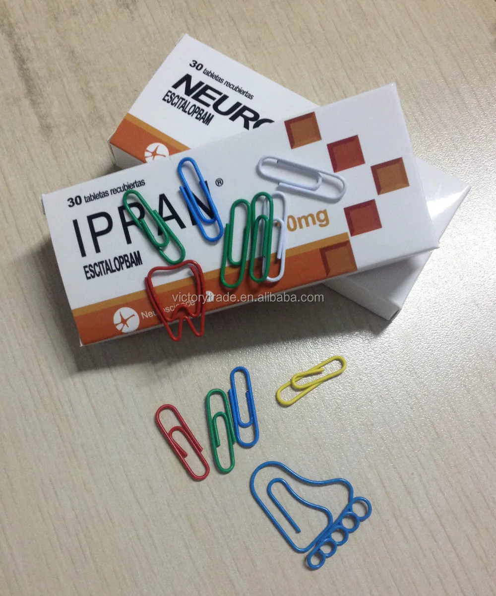 Wholesale school office stationery plastic magnetic paper clip holder dispenser box