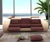 leather recliner sofa 3+2+1 living room sofa set bedroom furniture