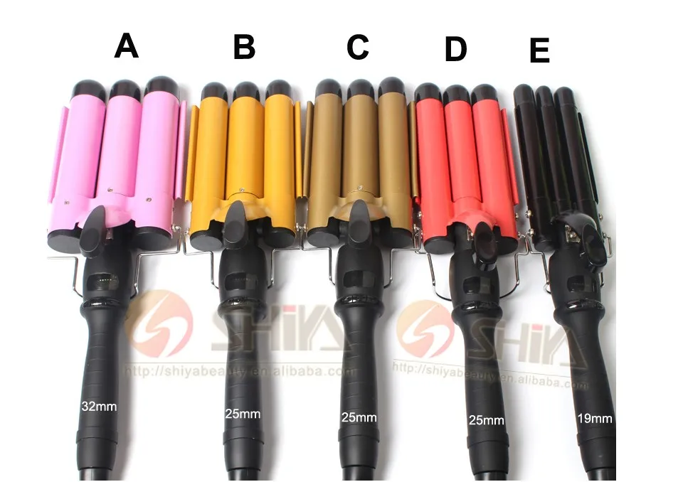 New Lcd Triple Trionda Hair Curling Magic Design 100 Ceramic Wave Iron Tong Teleshop Beauty Personal Care Salon Equipment Buy Beauty Salon Electrical Equipments Ceramic Hair Curling Iron Hair Triple Curling Machine