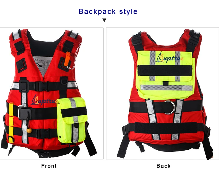 Outdoor Water Safety Rescue Work Vest Life Jacket For Life Saving - Buy 