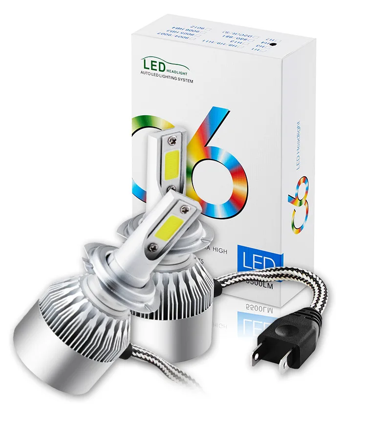 Good Price Car Auto C6 Led Head Light H1 H7 H4 Buy Auto Led Head