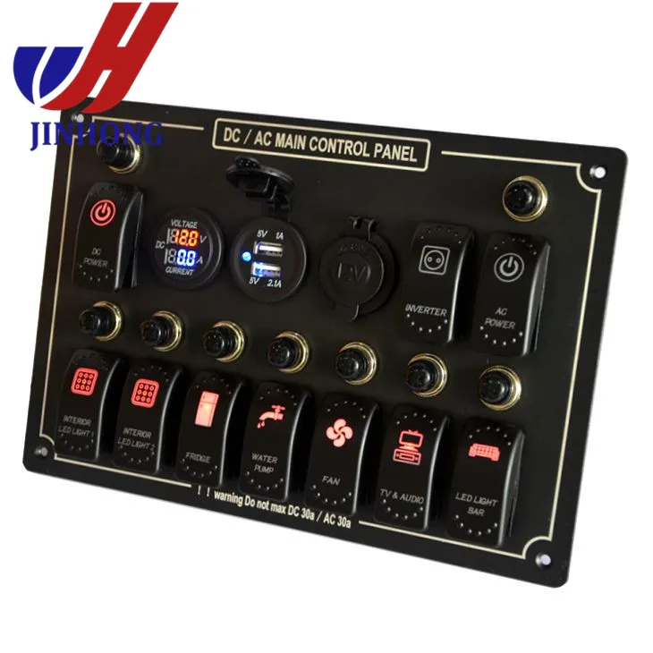 boat rocker switch panel