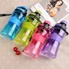 Sport cycling travelling eco friendly healthy space fitness 55ml plastic drinking portable water bottle