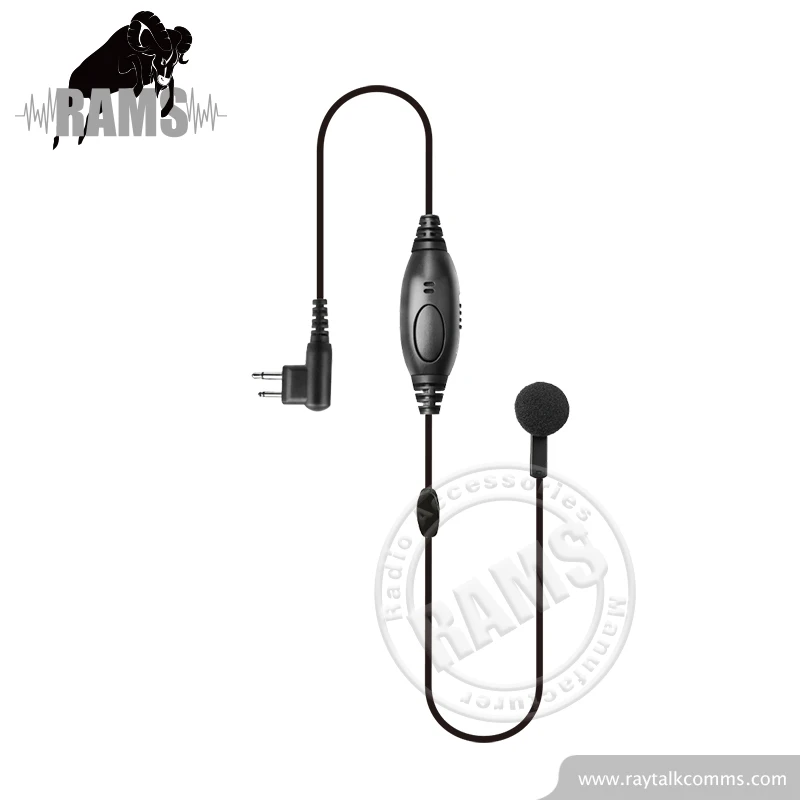 Two Way Radio Earbuds And Earpieces Surveillance Headset With Inline