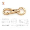 Good quality dog snap hook with round swivel eye ring