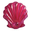 new style transparent pvc clam shell inflatable pool float for sale