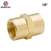 1/8" NPT Female Thread Plumb Fitting Brass Hose Tube Pipe Bushing