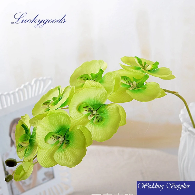 Lf440 70cm Fake Artificial Blue Orchids Flowers In Different Colors