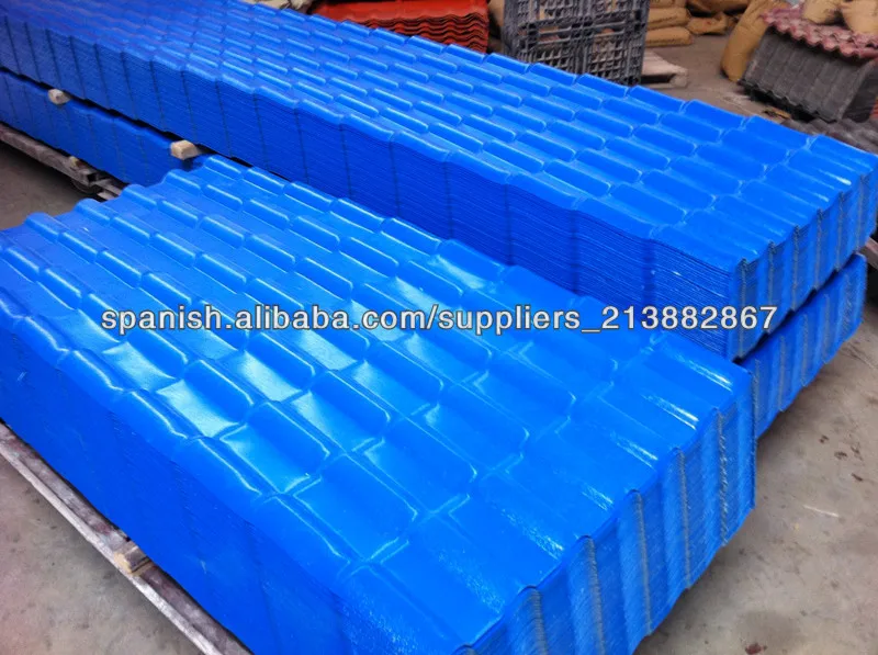 teja para techo estilo español residencial-Azulejos de azotea