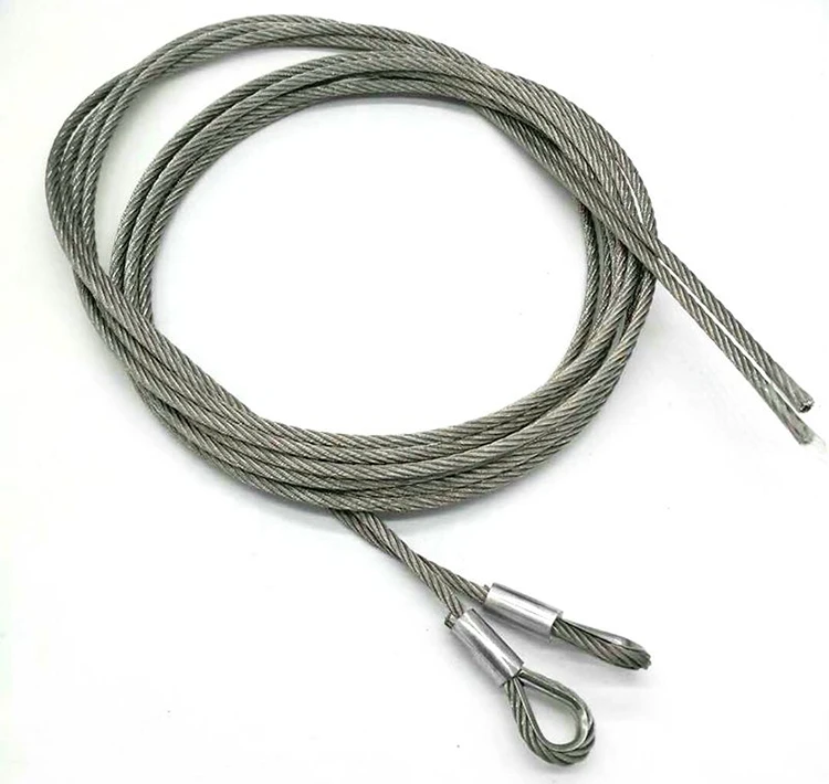 High quality stainless steel wire rope slings endless customized eye