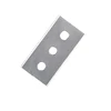 Three holes SK2 round corner double edge razor blade