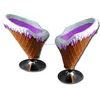 Ice cream Furniture Fiberglass Ice cream Cone Chair and Table