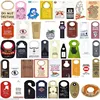 Custom fashion don't disturb sleep make up animal style door hanger card