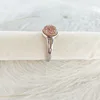 SAR7303 Brand Sevenajewelry Newest Natural Agate Crystal Ring Fashion Jewelry Multicolor Adjustable rings